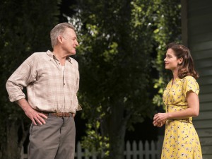 Bill Pullman and Jenna Coleman in All My Sons. Photo: Johan Persson