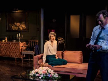 Gina McKee and Toby Stephens in The Forest. Photo: The Other Richard