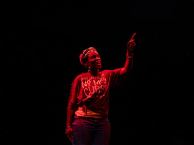 Sharon Duncan-Brewster in Death of England: Closing Time. Photo: Feruza Afewerki