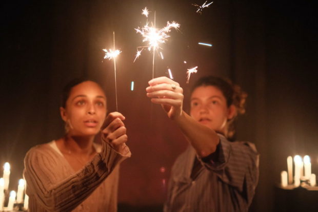 Joanne Marie Mason and Alice Walker in Burnt-Up Love. Photo: Rio Redwood-Sawyerr