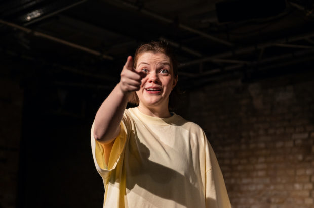 Georgie Henley in Tarantula. Photo: Kate Hockenhull