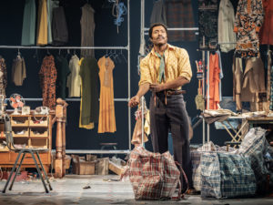 Arinzé Kene in Alterations. Photo: Marc Brenner